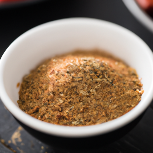 A bowl of Cajun spice rub ingredients ready to season the steak